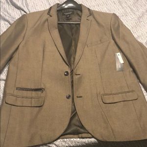 Structure brown tweed sport coat XL NWT